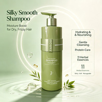 Sampo Herbal Daun Cypress, Jahe, dan Murbei Hitam, Menutrisi, Menyegarkan, Membersihkan, Perawatan Protein untuk Kecantikan, Penggunaan SPA