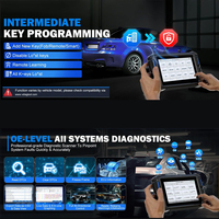 Programador de Llaves de Auto VDIAGTOOL VD70 y Escáner de Diagnóstico OBD2 con Pantalla Táctil de 7 Pulgadas, Más de 39 Funciones de Reinicio y Actualizaciones de Software de 3 Años