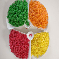 Venta caliente americana Fantástico bocadillo Color natural 3-5MM Piña mixta