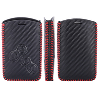 Porte-clés de voiture en cuir véritable 4 btt, étui pour Renault Duster, Megane 1 2 3, Captur, Kadjar, Clio, Logan, Fluence, accessoires
