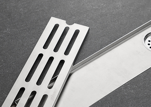 Commercio all'ingrosso rettangolare lungo lavanderia bagno sus 304 in acciaio inox sottile scarico a pavimento lineare per le docce - Product Image 3