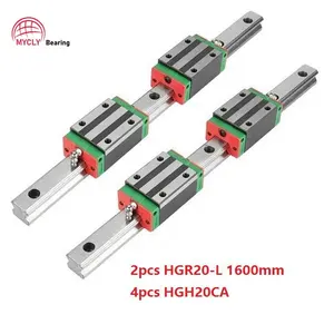 Hiwin HGR15R Linear Guideway Rail Block HGR15 HGR15R Hiwin Slide Block Series up to 4000mm Long