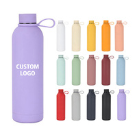 Flacons à sublimation en acier inoxydable à double paroi Thermos isolé pour le sport Flacon à vide isolant pour l'extérieur Bouteille thermique à petite bouche