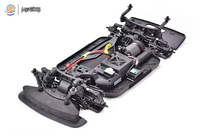 HNR H9802 4X4 4WD ARTR 2.4GHz Brushless 1/10 Voiture RC de Simulation Télécommandée pour Course et Drift, Jouet pour Adultes et Enfants MENTORS