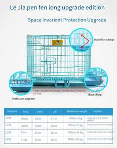 Pet Medium-sized Pet Villa Multifuncional Pequeno gato e <span class=keywords><strong>Dog</strong></span> Birdcage Pet Cage Material Higiênico Destacável Interior Doméstico - Product Image 6