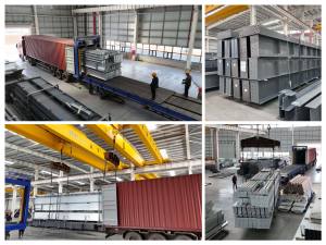 Workshop Hall <strong>Showroom</strong> New Design Industrial Light Steel Structure Building Prefabricated Warehouse - Product Image 6