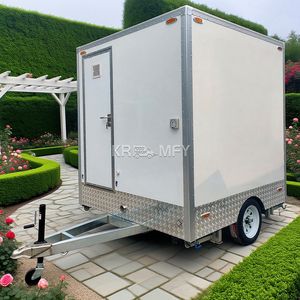 โรงงานผลิตห้องน้ำเคลื่อนที่ ปี 2025 ได้มาตรฐานสำหรับผู้พิการ รถพ่วงห้องน้ำสปาหรู 10 ห้อง - Product Image 2