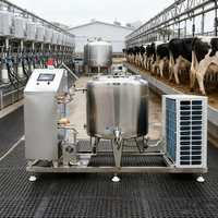 Réservoir refroidisseur de pasteurisateur de lait 150L 200L 300L 500L