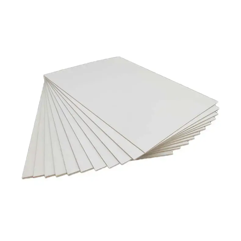 Premium Kwaliteit Één Zijde Gecoat Duplex Board Papier Wit Terug Cellulose Kartonnen Ivoor Plaat Fbb