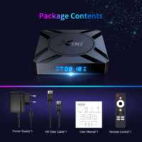 ENY para M300 Amlogic S905X5M Android 14 4K Smart TV Box 4/32GB 2.4G/5GHz WiFi Streaming