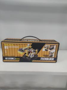 Jouets éducatifs électroniques d'apprentissage STEM, excavatrice programmable STEAM 2 en 1, transformable en bulldozer, blocs de construction à assembler soi-même - Product Image 3