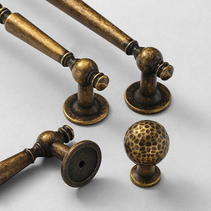 JAYA Retro dolap çinko alaşımlı kapı kolu bronz Modern tasarım kişiselleştirilmiş çekmece kolu ayakkabı dolabı - Product Image 5