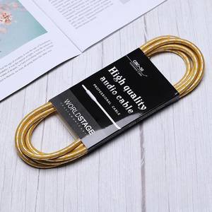Cavo di collegamento per <span class=keywords><strong>chitarra</strong></span> all'ingrosso 3 5 10 metri di <span class=keywords><strong>corda</strong></span> intrecciata - Product Image 2