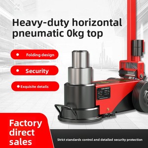 Horizontal Pneumatic Hydraulic Air <strong>Jack</strong> 50t-100t Portable Straight Rod Folding Lifting Equipment for <strong>Car</strong> Tire Changing - Product Image 5