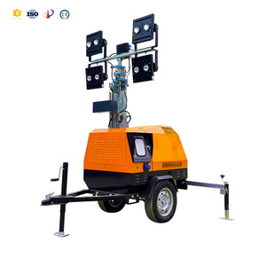 Nhà máy bán 500 wát LED tháp ánh sáng với panel năng lượng mặt trời động cơ thành phần cốt lõi cho hiệu quả đường làm việc - Product Image 6