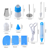 Kuchen Dekorations set Hot Sell Kuchen Plattenspieler Set Mit Düsen Spatel Back zubehör