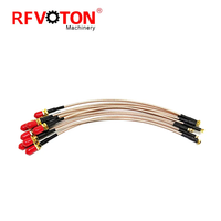 Câble de connexion SMA mâle-femelle avec prise MMCX, adaptateur coaxial MCX, câble d'extension d'antenne radiofréquence RF pour routeurs WiFi