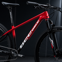 Vélo de montagne léger de 29 pouces en fibre de carbone, 12 vitesses, fourche à suspension pneumatique, vélo de montagne pour adultes, prêt à être expédié