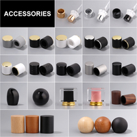 Flacon pulvérisateur de parfum en verre au design unique, 30ml, 50ml, 100ml, avec bouchon à vis, MOQ 100 pièces, couvercle personnalisé, prix usine