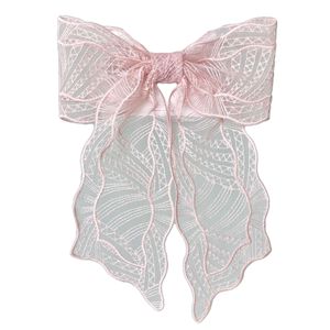 Pinza para el pelo <span class=keywords><strong>de</strong></span> encaje transparente con lazo <span class=keywords><strong>de</strong></span> hada hecha a mano para primavera/<span class=keywords><strong>verano</strong></span> - Novedad, regalo - Product Image 5