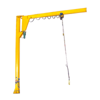 Mejor Precio Grúa Pluma Giratoria Ligera de 1.5t, 2t, 3t, 5t para Venta, Grúa Pluma de Columna/Suelo de 0.5-5 Toneladas para Trabajo Ligero
