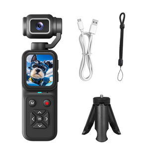 Cámara Gimbal Portátil Verde con Pantalla Táctil de 2.0'', 4K, WiFi, Seguimiento Facial, para Vlogging, con Tarjeta TF - Product Image 5