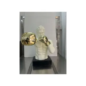 Vente d'usine 2024 : Sculpture en résine, figurine <span class=keywords><strong>de</strong></span> boxeur rétro, statue <span class=keywords><strong>de</strong></span> boxeur pour la décoration <span class=keywords><strong>de</strong></span> la maison - Product Image 1