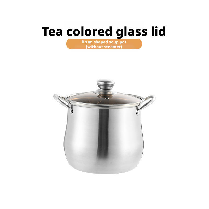 รุ่นหนาพิเศษ สีเงิน - ฝาแก้วสีน้ำตาล