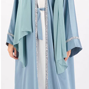 Hot Sale New Design Islamic Abaya Muslim Clothing Women Traditional Abaya With Belt Best Color Ladies Abaya Long Sleeve - Product Image 5