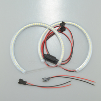 Pièces et accessoires automobiles Systèmes d'éclairage automobile Autres Accessoires d'éclairage automobile Anneaux halo super lumineux de 131 mm Yeux d'ange LED pour voiture