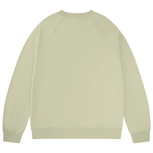 Hauts décontractés à col rond et manches raglan style streetwear en molleton bouclette pour la vente en gros de sweats à capuche et pulls pour hommes - Product Image 5