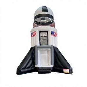 WINWAYTOUS 2025 Nouveau design, jeu de fusée gonflable personnalisé en PVC durable 5,4x8,1m pour les sports de plein air - Product Image 1