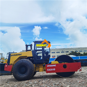 Good Condition <b>Used</b> Dynapac CA251D Single Drum Vibratory <b>Roller</b> with Diesel Engine 2022 Model Low Hours 315KW Power for Sale - Product Image 1