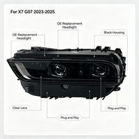 Ensemble de phares LED, accessoires automobiles pour BMW X7 G07 2023-2025 OE 63115A 9CFA3 63115A 9CFA4