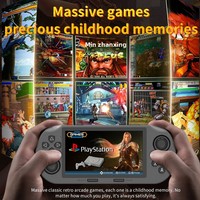 Konsol Game PSP Nirkabel Linux Layar Besar 45-inci SF3000 Dual-joystick Lintas Batas, Sumber Terbuka, Genggam, Retro