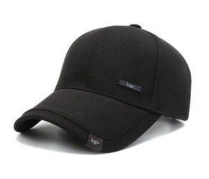 Gorra de Béisbol Vintage de Algodón Bordada a Mano, Doble Capa, Visera Curva de Velour, Ajustable, Elegante y Moderna, Unisex - Product Image 1