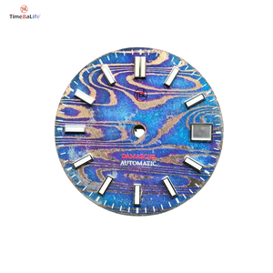 Quadrante Artistico <span class=keywords><strong>di</strong></span> Lusso in Ottone Damascato per Parti <span class=keywords><strong>di</strong></span> Orologi Marchi <span class=keywords><strong>di</strong></span> Orologi <span class=keywords><strong>di</strong></span> Boutique Ordini OEM/ODM Disponibili - Product Image 6