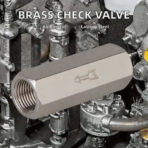 Válvula de Retención Neumática de Acero Inoxidable, Serie 1/8 Pulgadas, Rosca de Retorno de Aire, Unidireccional, Puertos Completos, Aplicación General - Product Image 2