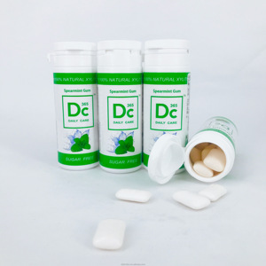 Emballage de <span class=keywords><strong>tube</strong></span> de xylitol DC24 Halal chewing-<span class=keywords><strong>gum</strong></span> dent friendly variété menthe verte chewing-<span class=keywords><strong>gum</strong></span> sucré sans sucre - Product Image 3