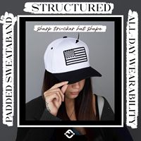 Chapeau Snapback incurvé en denim à 5 panneaux-Casquette réglable à 2 tons Broderie 3D Boucle en métal Unisexe Cowboy Dad High