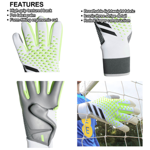 Guanti da Portiere da Calcio Professionali in Lattice 2024 per Futsal e Sport Guanti da Portiere da Football - Product Image 3