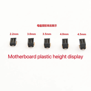 Çift Slot PH0.5MM 2*11P 22P kurulu bağlayıcı 8-100Pin BTB PCB tak çalıştır altın kaplama yüksek erkek dişi konnektör aksesuarları - Product Image 2