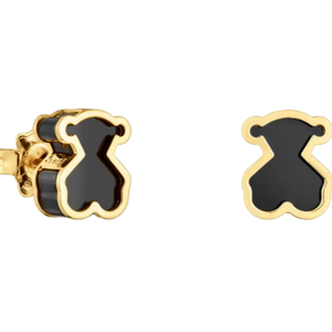 <span class=keywords><strong>Pendientes</strong></span> de Plata de Ley S925 con Baño de Oro y Piedras Naturales con Diseño de <span class=keywords><strong>Oso</strong></span> para Mujer, Estilo Europeo Americano, de Xiong, para Aniversario - Product Image 3