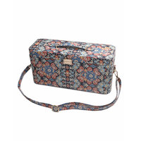 Boîte à Gâteaux de Lune Carrée Portable en Cuir PU Écologique de Luxe, Faite à la Main avec Gaufrage et Lamination Mate, Certifiée BSCI, Personnalisable pour Nouilles