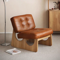 Ensemble de fauteuils de salon modulaires en bois massif, faits à la main, en cuir de luxe, capitonnés, durables, ergonomiques, inclinables, pour salle à manger