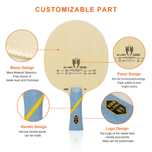 Biểu Tượng Tùy Chỉnh Hiệu Suất Cao Pingpong Vợt <span class=keywords><strong>Ping</strong></span> <span class=keywords><strong>Pong</strong></span> Mái Chèo Chất Lượng Gỗ Nano Sợi Carbon Bóng Bàn Lưỡi - Product Image 4
