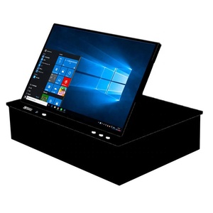 Hiện đại hiệu quả chi phí HD 15.6inch màn hình siêu mỏng cơ giới lật lên bàn Màn hình LCD nâng cho văn phòng phòng hội nghị bàn - Product Image 2