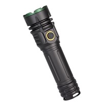 Lampe torche tactique ultra puissante à longue portée en alliage d'aluminium, haute luminosité, pour extérieur, allumable, lampe de secours