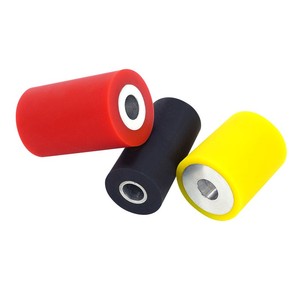 Rouleaux en caoutchouc de silicone de précision de haute qualité pour l'usine de fabrication de convoyeur Rouleaux en caoutchouc de précision brochés personnalisés - Product Image 4