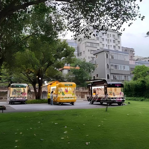Remorque mobile de vente de nourriture résistante aux intempéries, chariot de concession à décoration extérieure personnalisée pour la vente de restauration rapide et de boissons en rue - Product Image 6